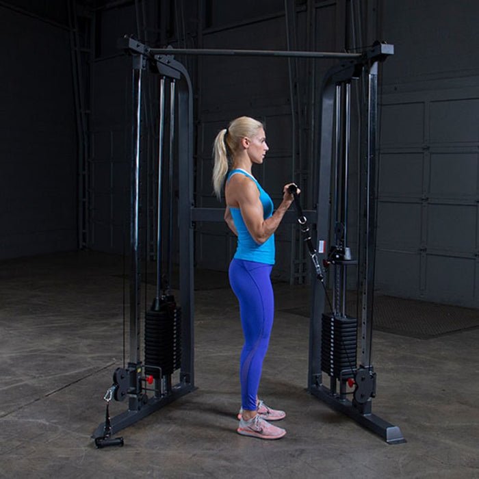 Body - Solid PFT100 Powerline Home Gym Functional Trainer - Home Gym by Body - Solid available at Body Recovery Supply