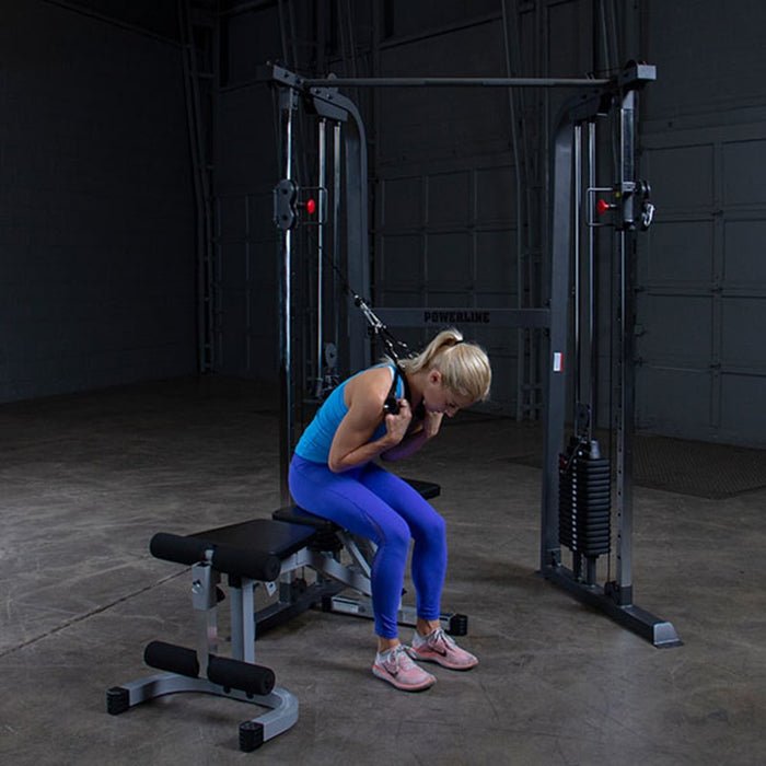 Body - Solid PFT100 Powerline Home Gym Functional Trainer - Home Gym by Body - Solid available at Body Recovery Supply