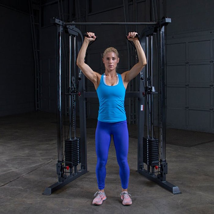 Body - Solid PFT100 Powerline Home Gym Functional Trainer - Home Gym by Body - Solid available at Body Recovery Supply