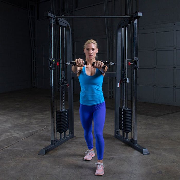 Body - Solid PFT100 Powerline Home Gym Functional Trainer - Home Gym by Body - Solid available at Body Recovery Supply