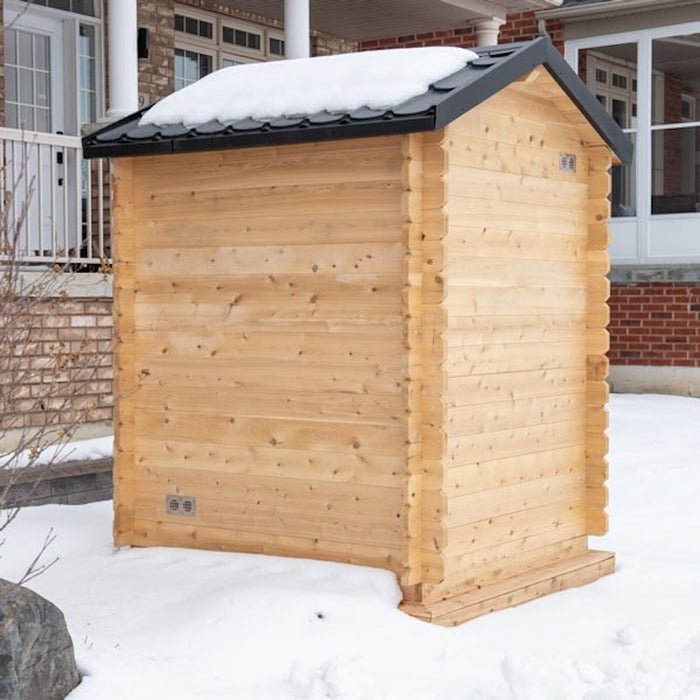 Dundalk LeisureCraft Canadian Timber 2 - 3 Person Granby Cabin Sauna - Dundalk LeisureCraft available at Body Recovery Supply