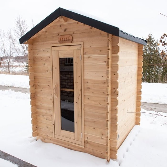 Dundalk LeisureCraft Canadian Timber 2 - 3 Person Granby Cabin Sauna - Dundalk LeisureCraft available at Body Recovery Supply