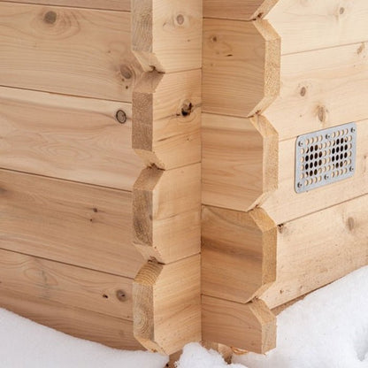 Dundalk LeisureCraft Canadian Timber 2 - 3 Person Granby Cabin Sauna - Dundalk LeisureCraft available at Body Recovery Supply