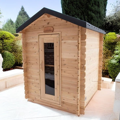 Dundalk LeisureCraft Canadian Timber 2 - 3 Person Granby Cabin Sauna - Dundalk LeisureCraft available at Body Recovery Supply