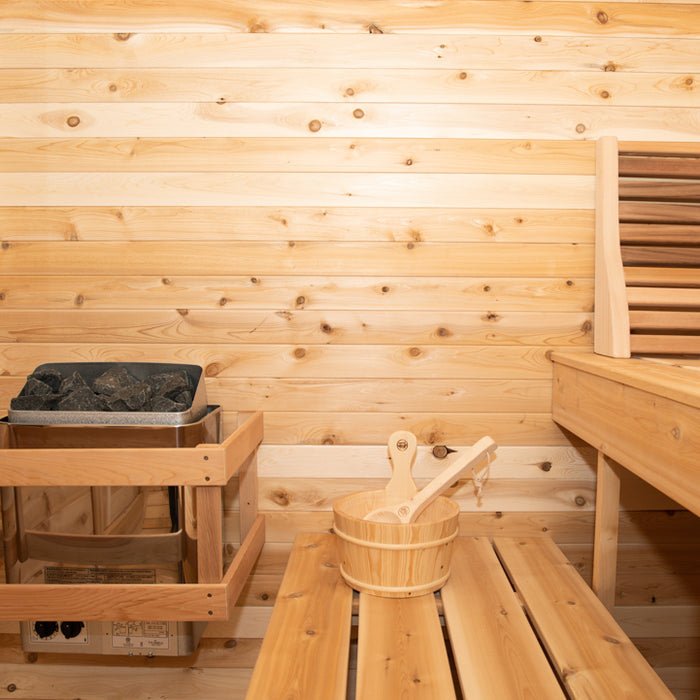 Dundalk LeisureCraft Canadian Timber Luna 3 - 4 Person - Sauna by Dundalk LeisureCraft available at Body Recovery Supply