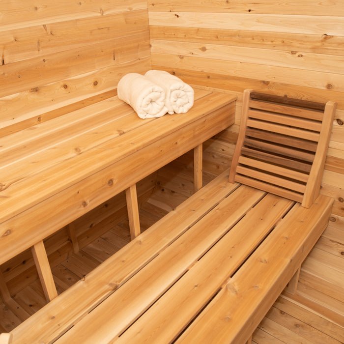 Dundalk LeisureCraft Canadian Timber Luna 3 - 4 Person - Sauna by Dundalk LeisureCraft available at Body Recovery Supply