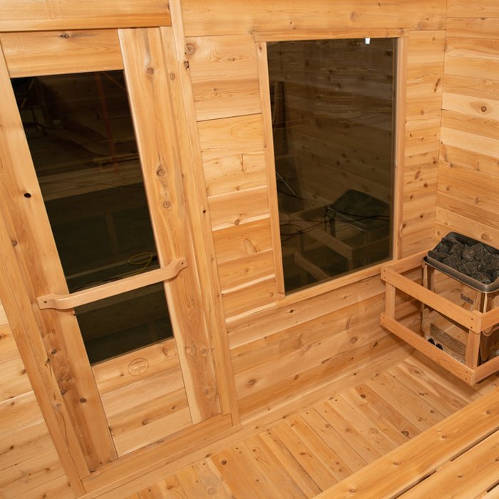 Dundalk LeisureCraft Canadian Timber Luna 3 - 4 Person - Sauna by Dundalk LeisureCraft available at Body Recovery Supply