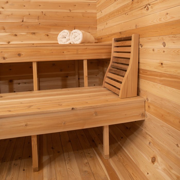 Dundalk LeisureCraft Canadian Timber Luna 3 - 4 Person - Sauna by Dundalk LeisureCraft available at Body Recovery Supply