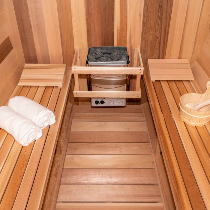 Dundalk LeisureCraft Canadian Timber Tranquility Sauna - Sauna by Dundalk LeisureCraft available at Body Recovery Supply