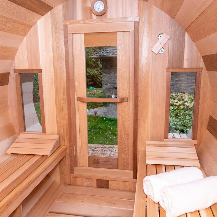 Dundalk LeisureCraft Canadian Timber Tranquility Sauna - Sauna by Dundalk LeisureCraft available at Body Recovery Supply