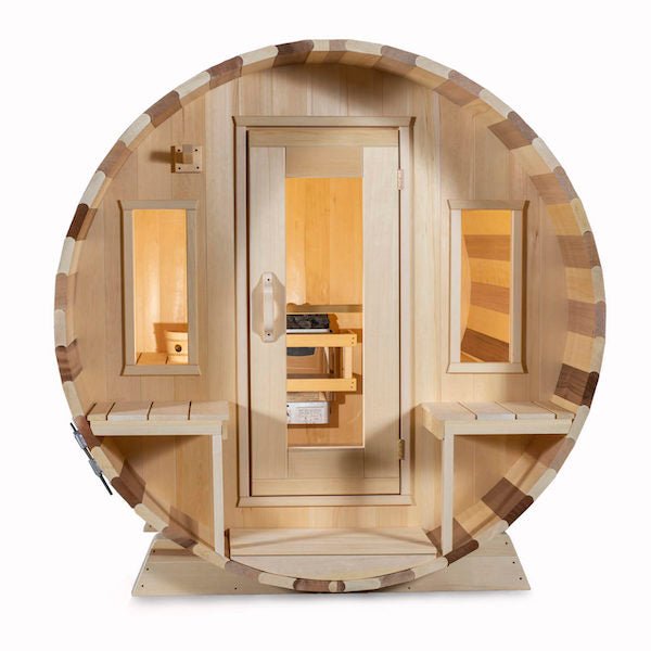 Dundalk LeisureCraft Canadian Timber Tranquility Sauna - Sauna by Dundalk LeisureCraft available at Body Recovery Supply