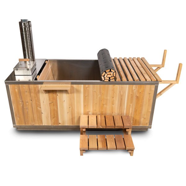 Dundalk LeisureCraft The Starlight Wood Burning Hot Tub - Hot Tub by Dundalk LeisureCraft available at Body Recovery Supply