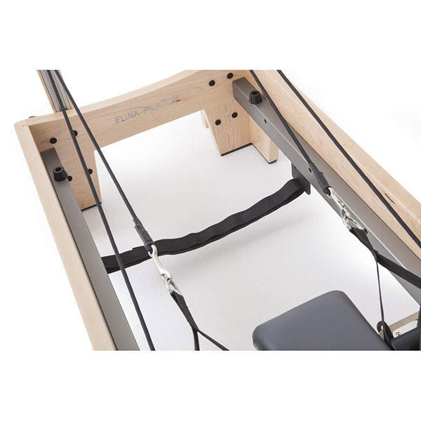 Elina Pilates Elite Wood Reformer with Tower - Pilates Reformer by Elina Pilates available at Body Recovery Supply