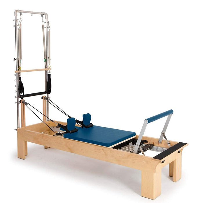 Elina Pilates Physio Wood Reformer with Tower - Pilates Reformer by Elina Pilates available at Body Recovery Supply