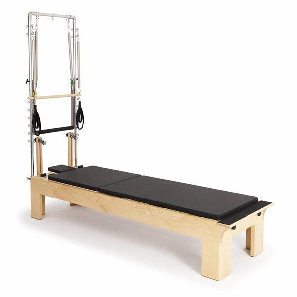 Elina Pilates Physio Wood Reformer with Tower - Pilates Reformer by Elina Pilates available at Body Recovery Supply