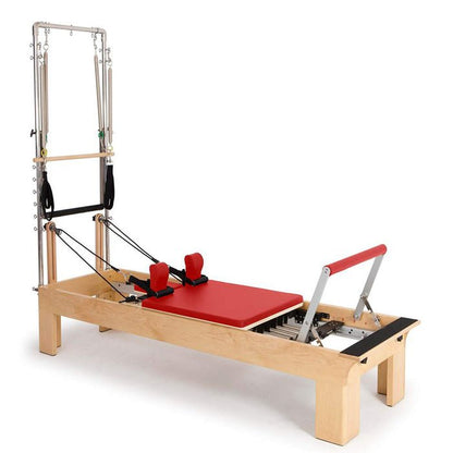 Elina Pilates Physio Wood Reformer with Tower - Pilates Reformer by Elina Pilates available at Body Recovery Supply