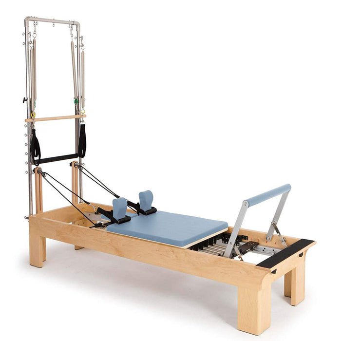 Elina Pilates Physio Wood Reformer with Tower - Pilates Reformer by Elina Pilates available at Body Recovery Supply