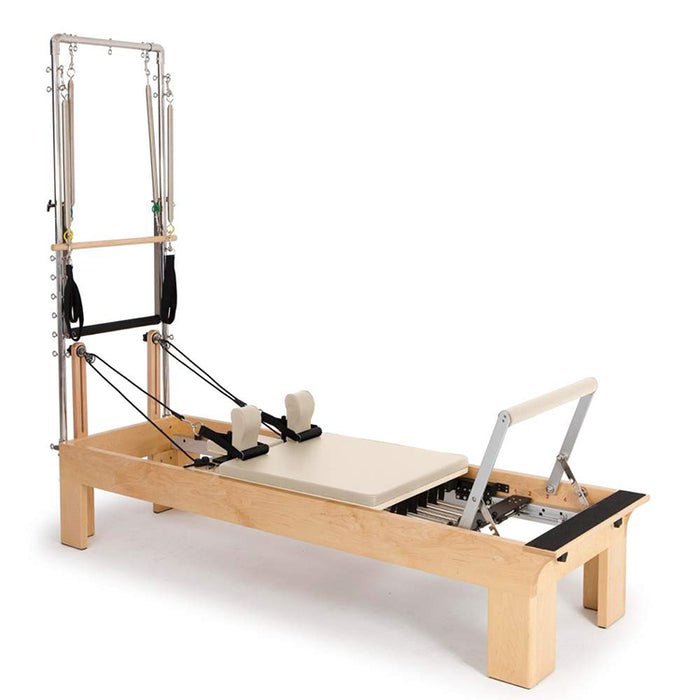 Elina Pilates Physio Wood Reformer with Tower - Pilates Reformer by Elina Pilates available at Body Recovery Supply