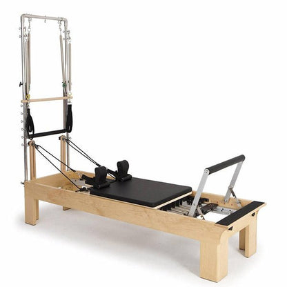 Elina Pilates Physio Wood Reformer with Tower - Pilates Reformer by Elina Pilates available at Body Recovery Supply