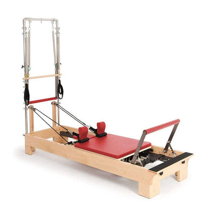 Elina Pilates Wood Reformer with Tower - Pilates Reformer by Elina Pilates available at Body Recovery Supply