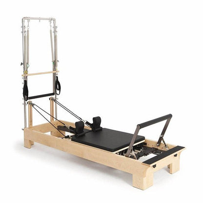 Elina Pilates Wood Reformer with Tower - Pilates Reformer by Elina Pilates available at Body Recovery Supply