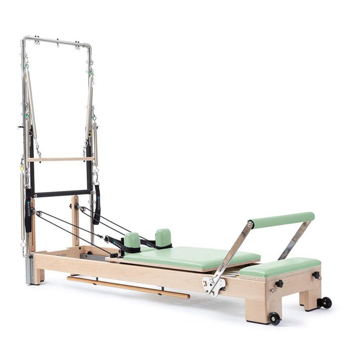 Elina Pilates Wooden Reformer Lignum With Tower - Pilates Reformer by Elina Pilates available at Body Recovery Supply