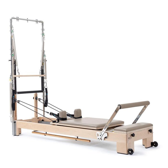 Elina Pilates Wooden Reformer Lignum With Tower - Pilates Reformer by Elina Pilates available at Body Recovery Supply