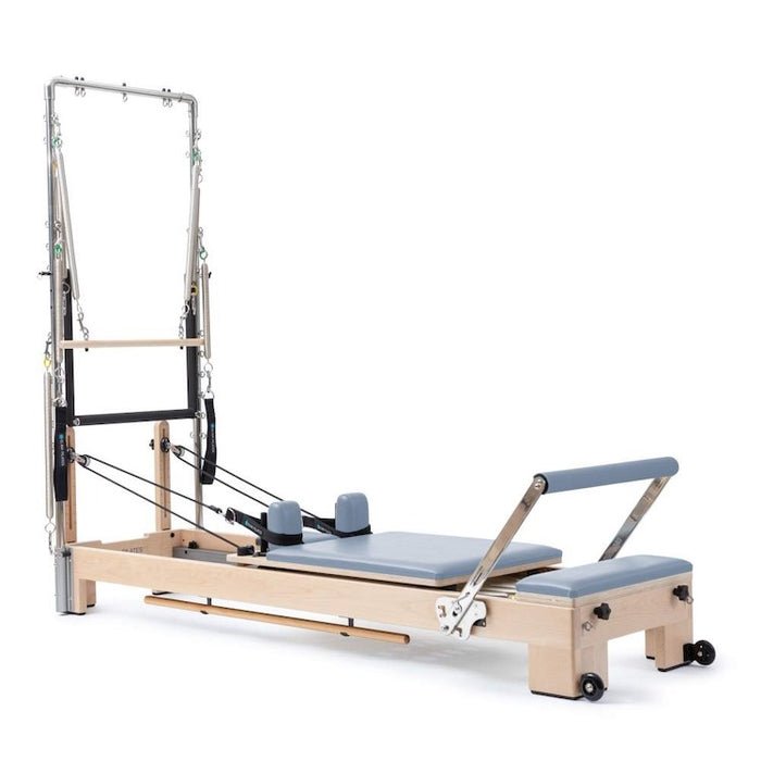 Elina Pilates Wooden Reformer Lignum With Tower - Pilates Reformer by Elina Pilates available at Body Recovery Supply